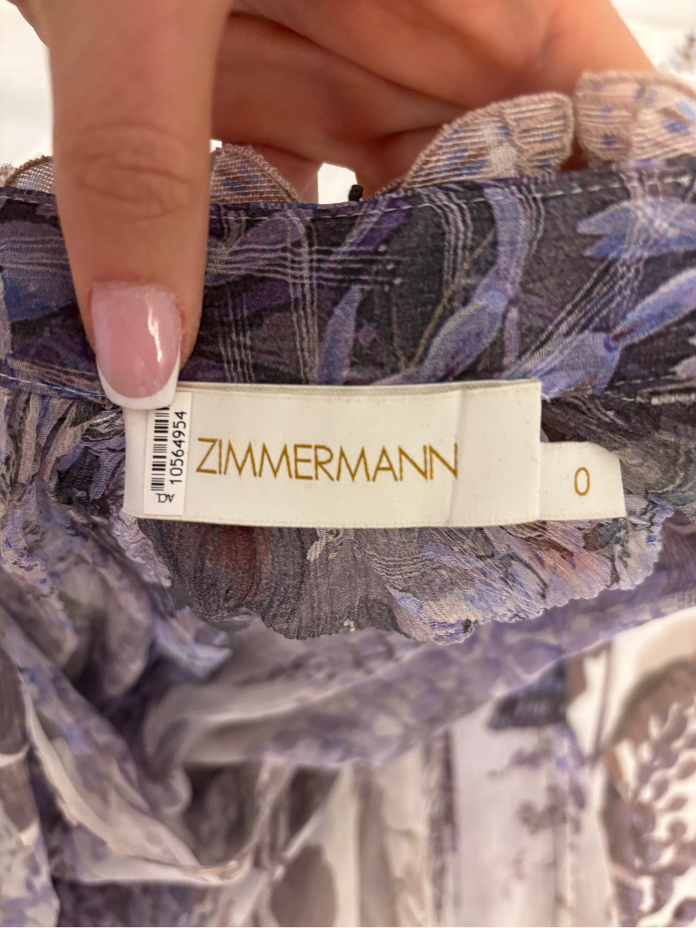 🦋 ZIMMERMANN Luminous Wisteria Butterfly Print Two-Piece Set 🦋 - Picture 13 of 13